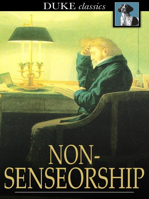 Title details for Nonsenseorship by Various - Available